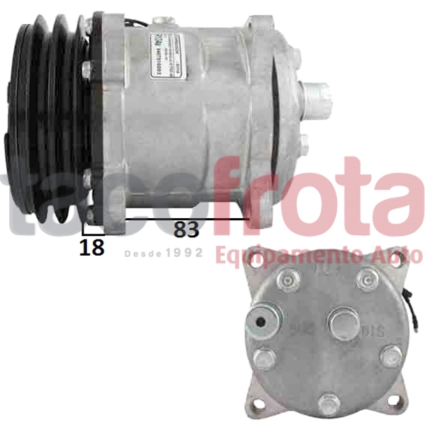 COMP. UNIVERSAL SD5H14 PK2 12V