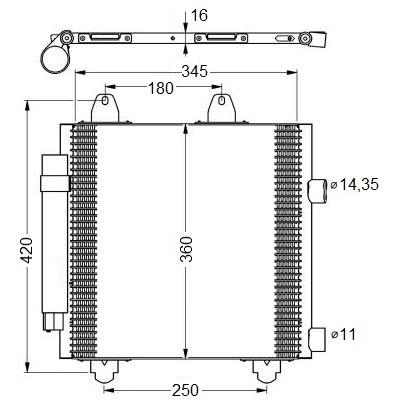 COND. CITR.C1-PEUG.107-TOYOTA AYGO WITH FILTER