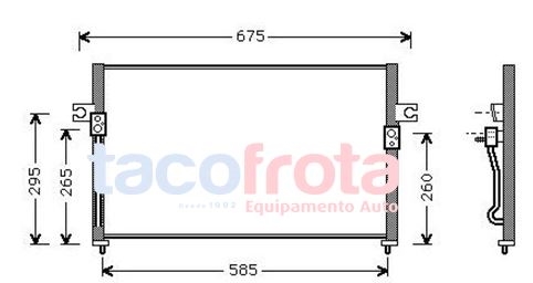 COND. HYUNDAI H1 2.5D 98-