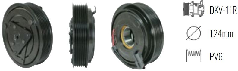 EMB. COMP. ZEXEL DKV11G 6P DACIA