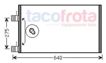 COND. RENAULT KANGOO 08> 1.5 DCI - 1.6 16V
