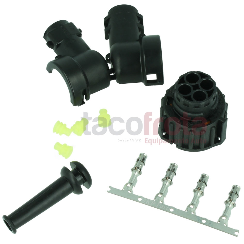 Kit Ficha Kitas 90º 4 Ligacoes