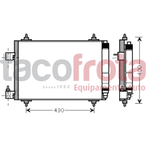 COND. CITROEN C5 04> - PEUGEOT 407 04>