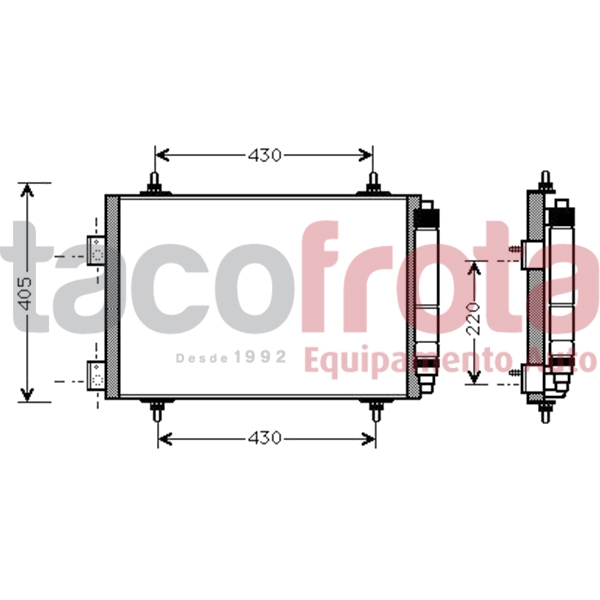COND. PEUGEOT 307 2001> REAR PAD