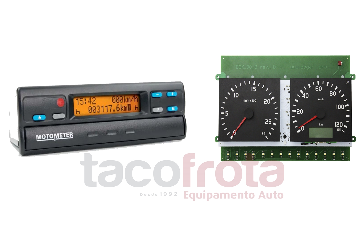 Kit Velocimetro EGK + Tacógrafo Analogico 1324 - P/ BUS
