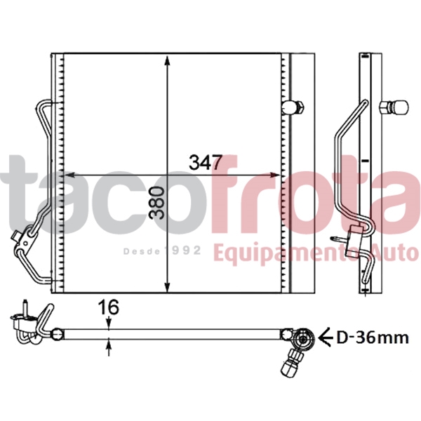 COND. SMART FORTWO 04>07